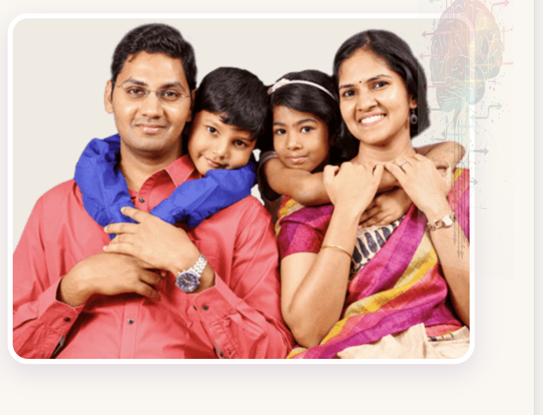 A family cared for at Ahana Hospitals, Madurai